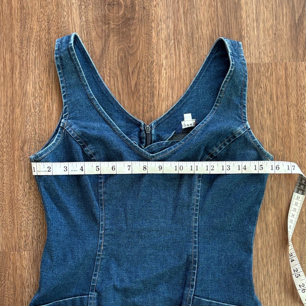 90s Vintage Guess Blue Denim Apparel - Picture 5 of 10